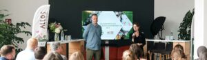 Nachhaltigkeitspartnertreffen des SVW mit Begrüßung durch Anne Laufmann und Eike Mehlhop
